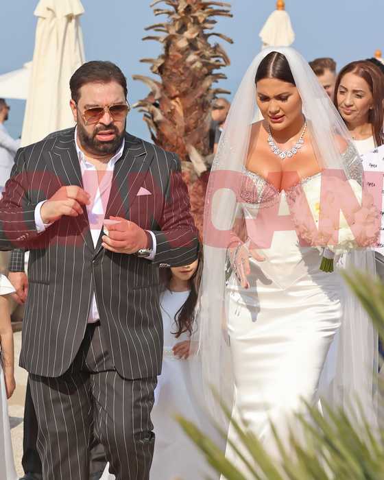 Roxana Dobre și Florin Salam au făcut nunta după opt ani de relație (Foto: CANCAN.RO)