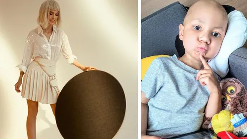 Andreea Bălan, în lupta pentru viață a unui băiețel diagnosticat cu o tumoră la creier