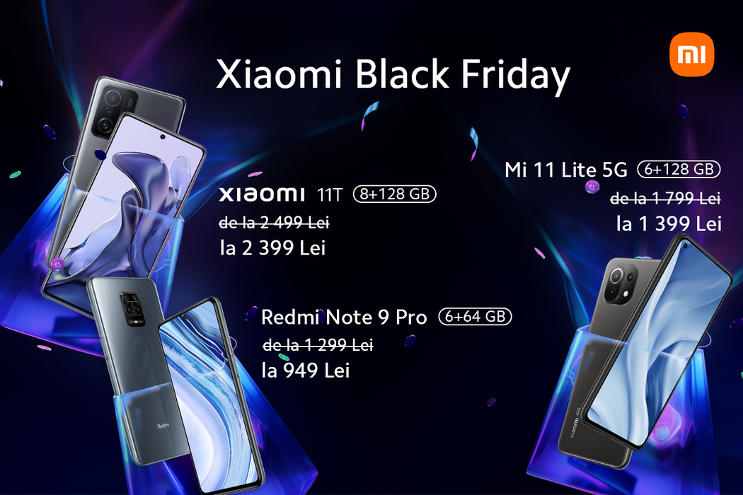 Pentru prima dată – Start Xiaomi Black Friday
