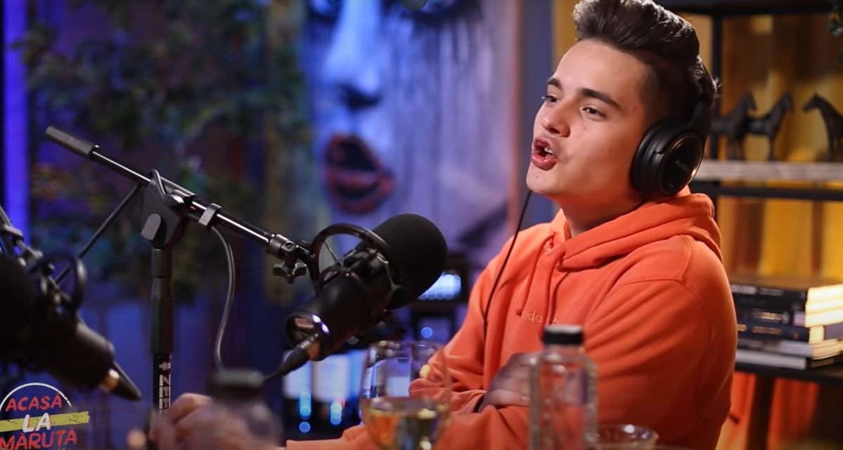 Selly, în emisiune la Măruță ( foto: captura Youtube)