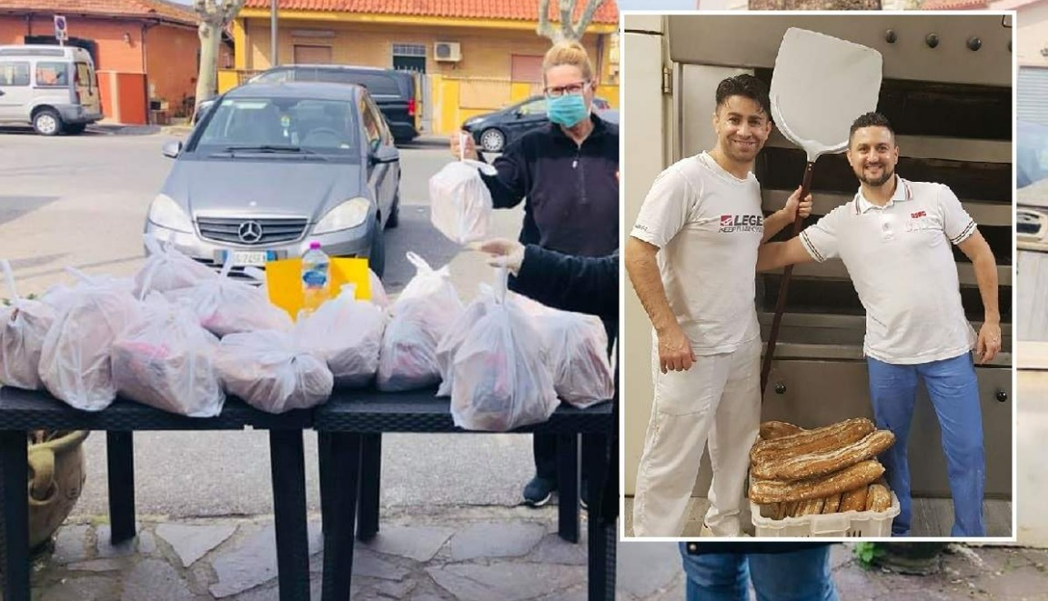 Ce lecţie de viaţă! În Italia, doi brutari români dau gratis pâine celor care nu își mai permit să o cumpere