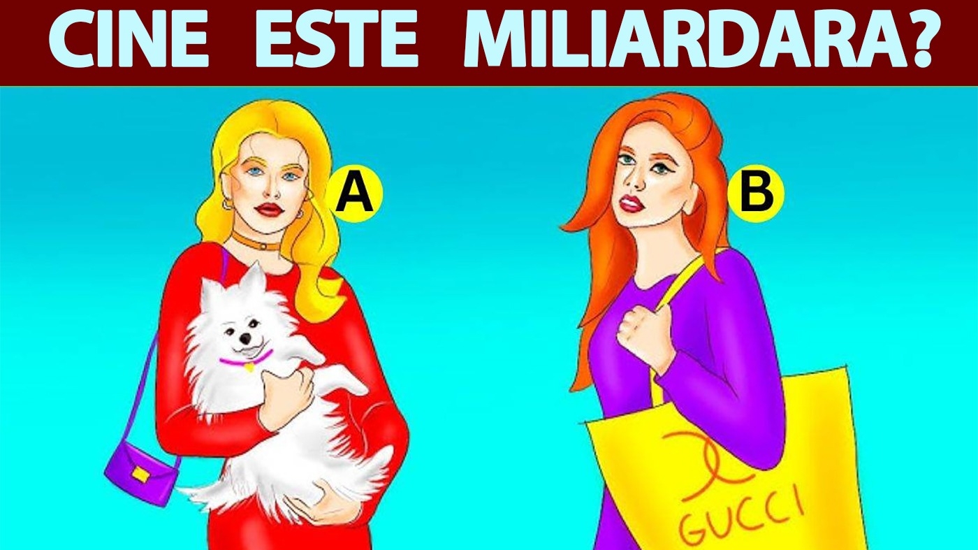 Test de perspicacitate | Care dintre aceste două femei este miliardară?
