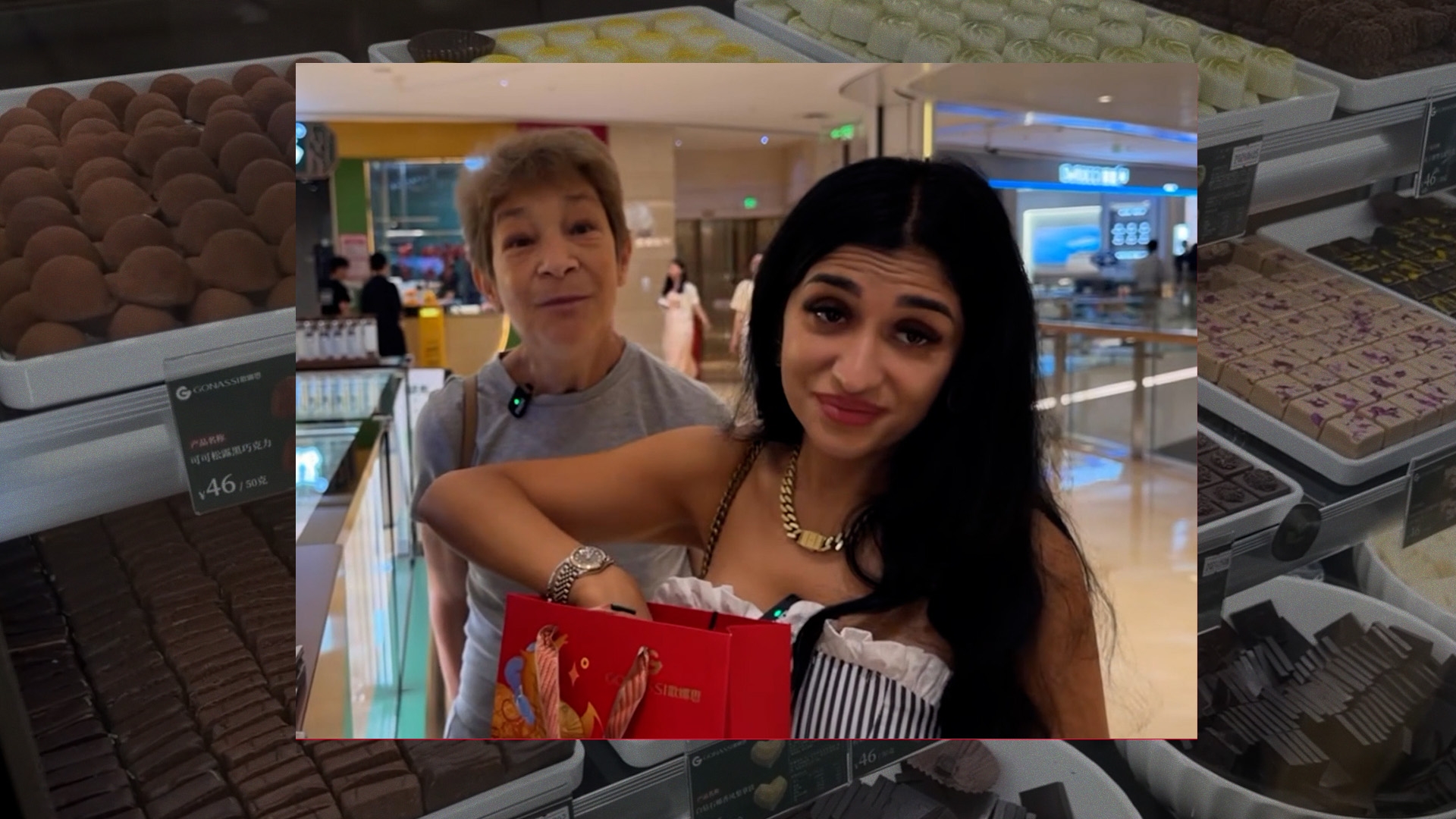 Ce s-a întâmplat după ce Melek a cumpărat ciocolată dintr-un mall din China: ”N-am văzut așa ceva în România”