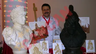 Regina Maria si Vlad Tepes, din ciocolata!