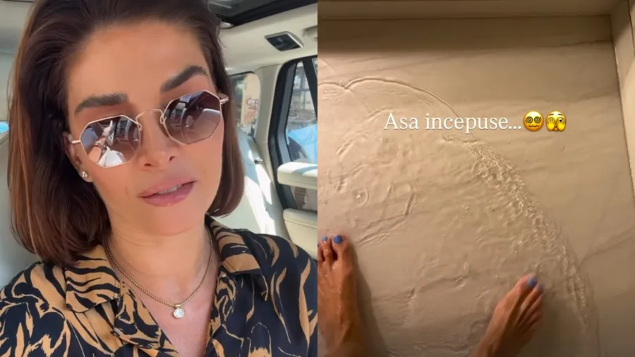 Vila Alinei Pușcaș s-a inundat. Cum a reacționat vedeta când s-a trezit cu apă în casă: „N-am mai văzut așa ceva”
