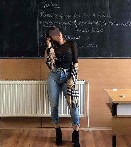Ea este iubita lui Abi Talent, pe care artistul a ținut-o în secret