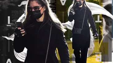 Romanița Iovan, în doliu la 7 ani de la moartea fostului soț?! Cum a apărut creatoarea de modă în Capitală după ce l-a comemorat pe Adrian Iovan în Apuseni