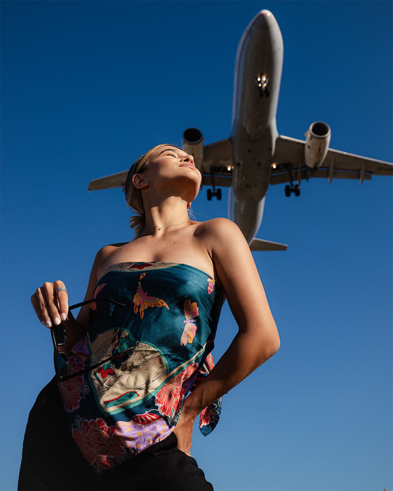 Diana Bulimar a plecat în Santorini după ce a venit de la „America Express”. Sursă foto: Facebook