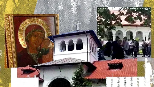 Sute de oameni „au luat cu asalt” icoana făcătoare de minuni de la Mănăstirea Ghighiu
