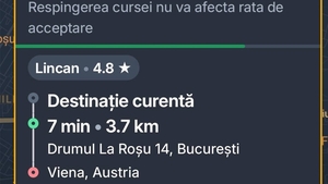 Sâmbătă noapte, în timpul Eurovision din Austria, un român a comandat o cursă Bolt, din București în Viena. Câți bani a plătit