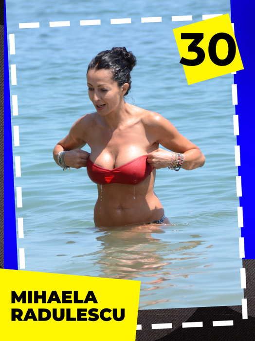 TOP 40 vedete surprinse în cele mai indecente poziţii! Antonia, Roxana Ionescu sau Delia şi-au mângâiat nurii şi… au făcut show total pe litoral!