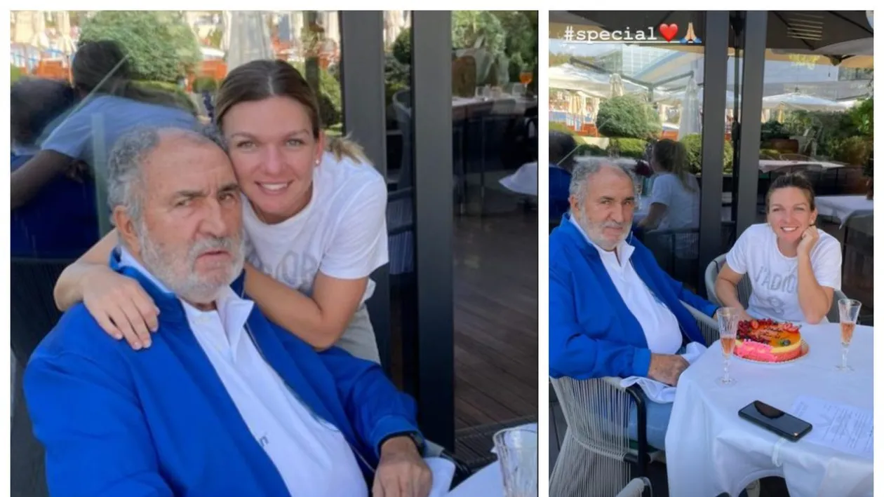 A fentat-o, dar n-a uitat-o! Ce cadou a primit Simona Halep de la Ion Ţiriac, de ziua ei?