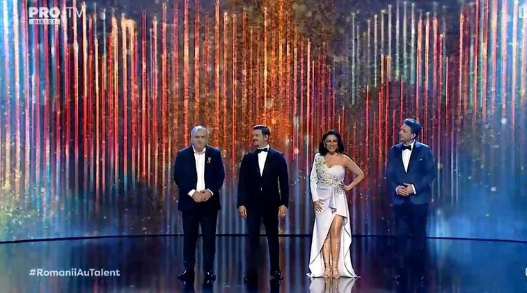 Apariție de senzație la finala ”Românii au talent”! Andra i-a lăsat pe toți mască