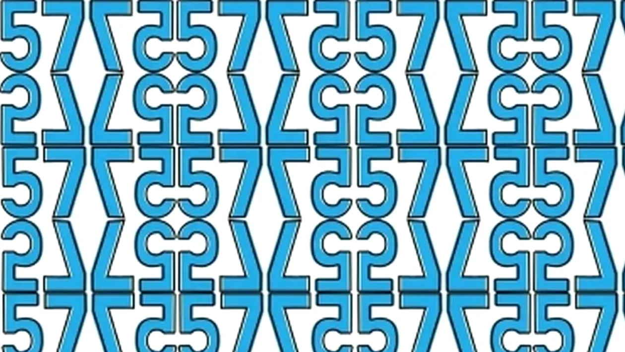 Iluzie optică virală | Numai geniile cu IQ peste 110 găsesc unde se ascunde numărul 52, în 25 de secunde!