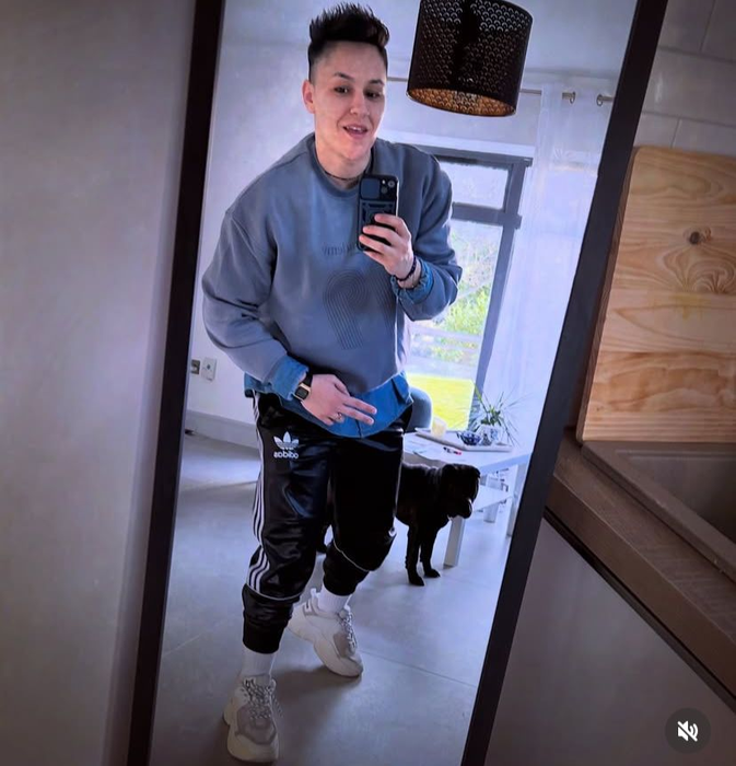 Samy, fiul trans a lui Nicu Maharu. sursă - social media