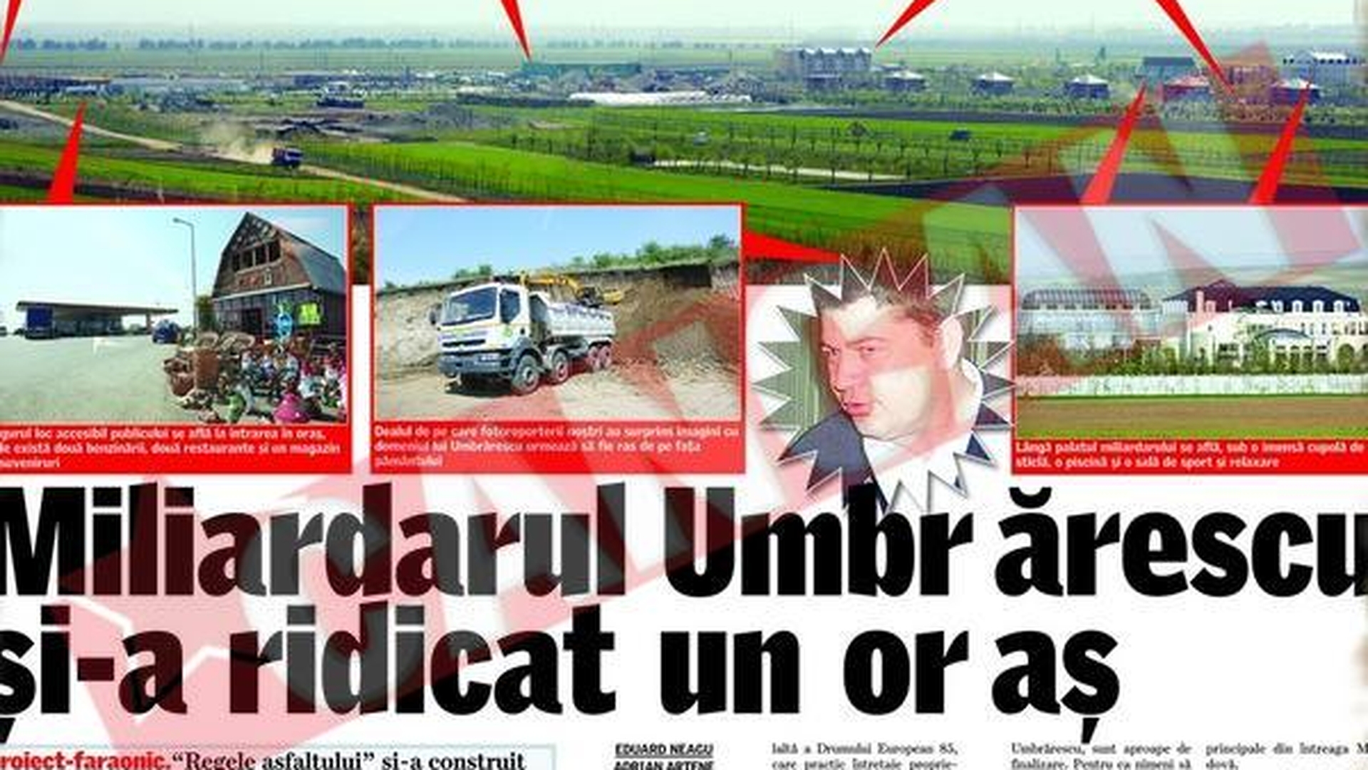 Miliardarul Umbrarescu, adus de urgenta la Bucuresti cu elicopterul sau