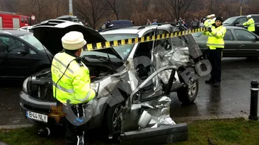 VIDEO Mircea Lucescu, salvat de masina pe care o conducea! Uite cum se comporta SUV-ul antrenorului la impactul frontal si lateral!