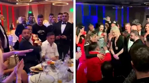 Adrian Minune, Loredana Groza şi Florin Salam au făcut mega show la o nuntă! Alex Bodi a scos din buzunar zeci de mii de euro pentru dedicaţii. VIDEO