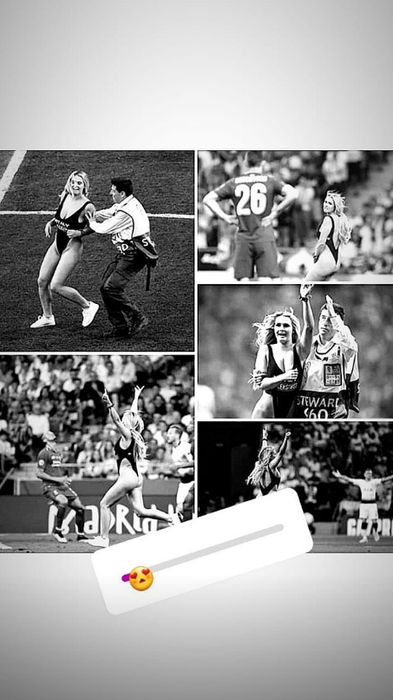 Apelul disperat lansat de Kinsey Wolansky după ce a intrat aproape goală pe teren, în finala Ligii Campionilor