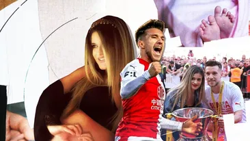 Soția primului fotbalist de națională care devine tătic în izolare, declarații în premieră după naștere. “Îi sclipeau ochii de fericire. A fost pentru prima dată când…”