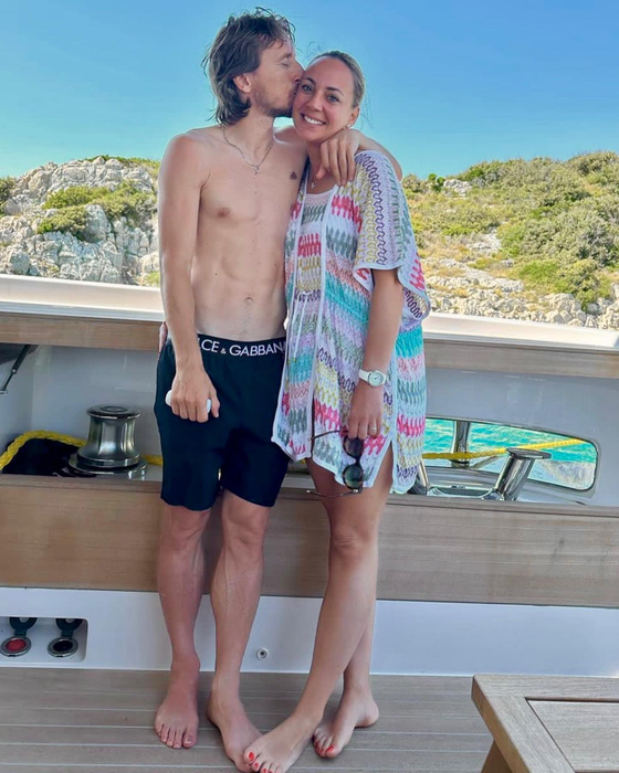 Vanja și Luka Modric, sursa- captură social media Luka Modric