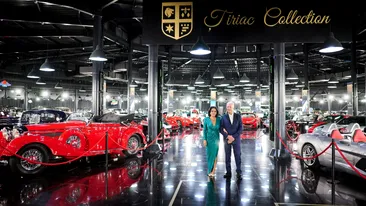 Piero Ferrari, acționar și vicepreședinte al renumitei companii auto Ferrari,  a vizitat astăzi galeria Țiriac Collection