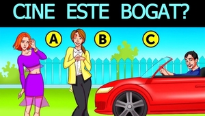 Test de inteligență | Care dintre aceste 3 persoane este bogată, de fapt?