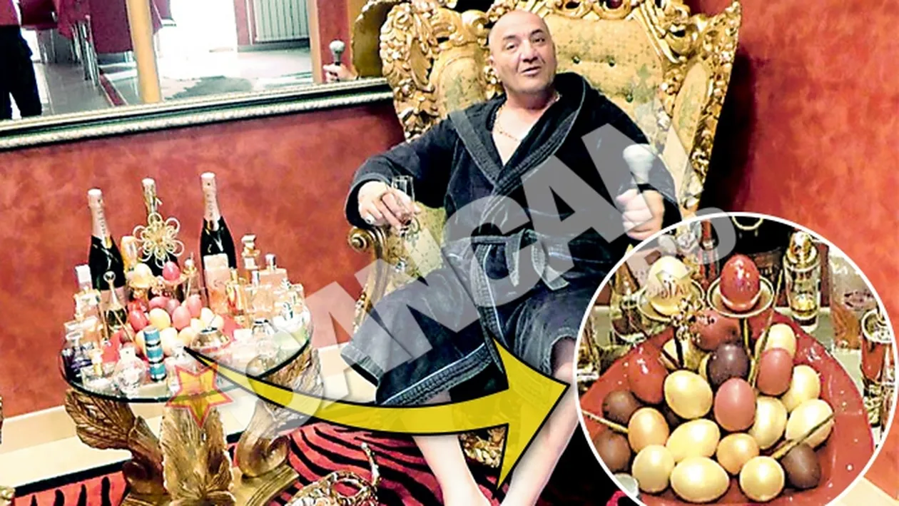 Interlopul din Cluj si-a personalizat bucatele de Paste! Nelson are oua de aur