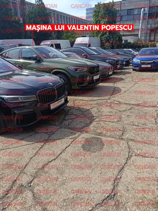 Valentin Popescu conduce acum un Fiat după ce și-a lăsat BMW-ul "semn"