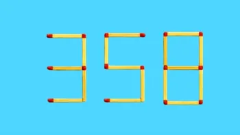 Test IQ doar pentru genii | Care este cel mai mare număr de 3 cifre pe care îl puteți obține mutând doar 2 bețe?