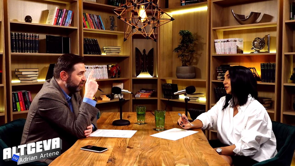 Emma Zeicescu poate fi văzută sâmbătă de la ora 19.00, la podcastul "Altceva cu Adrian Artene" (Foto: CANCAN.RO)