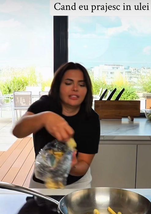 Cum arată penthouse-ul în care locuiește Andreea Popescu cu Rareș Cojoc și cei trei copii. Are saună, cinema și terasă!
