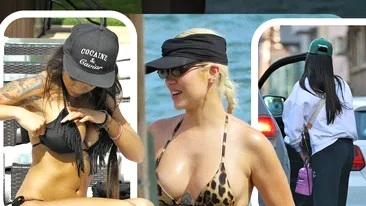 TOP 30 de vedete care s-au camuflat, dar noi tot le-am observat. Alina Ceușan, Ruby sau Antonia fac furori cu șapca pe cap!