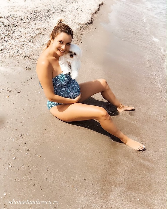 Diana Dumitrescu, mărturisiri neașteptate înainte să nască: “Nu avem relația perfectă”. Vedeta, surprinsă într-un costum de baie sexy, din două piese
