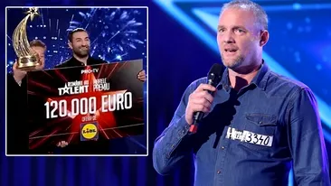 Țeapă, Pro TV nu îi va da toți cei 120.000 de euro! Câți bani îi vor intra în cont lui Radu Palaniță, marele câștigător de azi-noapte de la Românii au Talent