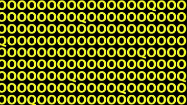 Test IQ simplu şi rapid! Tu vezi litera Q din imagine? Cei mai inteligenţi oameni o găsesc în doar 10 secunde