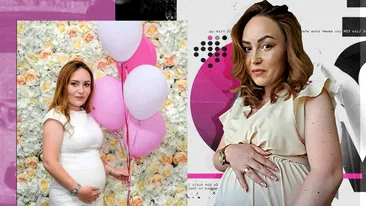 ”Regina cristalelor” este însărcinată! Primele imagini cu fetița de șapte luni și jumătate
