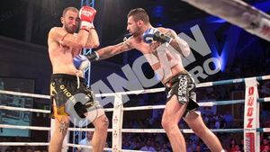 Romania are inca un campion mondial: Bogdan Stoica a cucerit titlul Superkombat la categoria 91 de kilograme