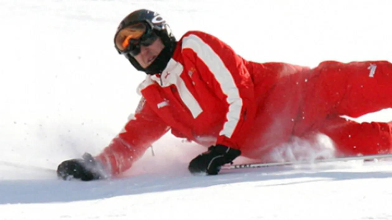 Un turist l-a filmat întâmplător pe Michael Schumacher cu câteva momente înainte de accident! Cu ce viteză schia germanul