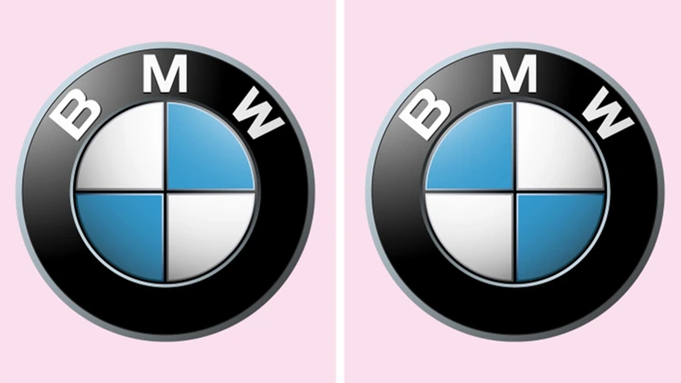 Test de logică | Unul singur dintre aceste 2 logo-uri BMW este real. Care?