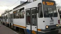 Linia 41, blocată la Podul Grant! Un bărbat a murit chiar în tramvai