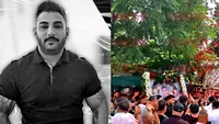 Jale la mormântul lui Ciprian Pian! Rudele și prietenii lui Laurențiu Duduianu urlă de durere, în cimitir