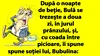 BANC | Bulă, după o noapte de beție: „Bubulino, hai că nu am fost chiar așa de beat!”