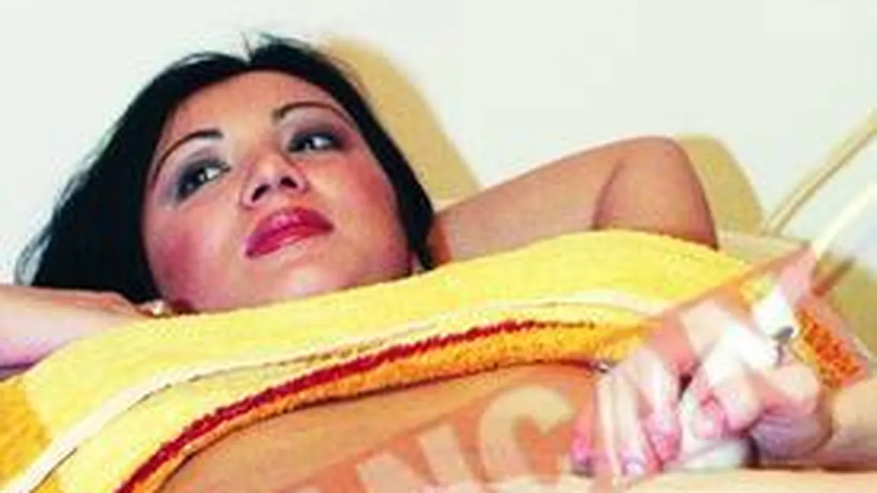 Bahmuteanca, in pericol sa piarda sarcina!