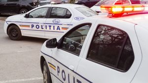 Un șef din Poliție, beat la volan, a refuzat să oprească la semnalul colegilor