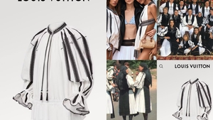 Casa de modă Louis Vuitton, acuzată că a copiat o ie românească în noua colecție. Cum se apără reprezentanții + Decizia luată de Raluca Turcan