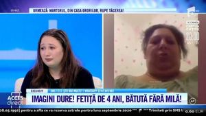 Fiica cea mare a femeii care și-a snopit fetița de 4 ani în bătaie, mărturisiri uluitoare: ”Avea o gaură în cap”