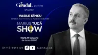 Marius Tucă Show începe marți, 17 ianuarie, de la ora 20.00, live pe gândul.ro