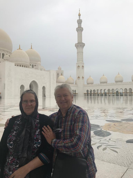 Gheorghe Turda și sora lui, Anuța, vacanță de cinci stele în Dubai