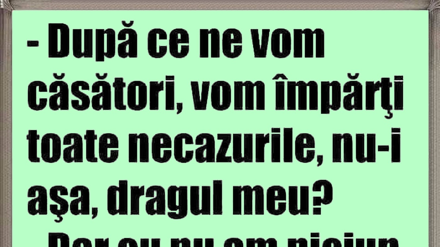 Bancul de vineri | Împărțirea necazurilor